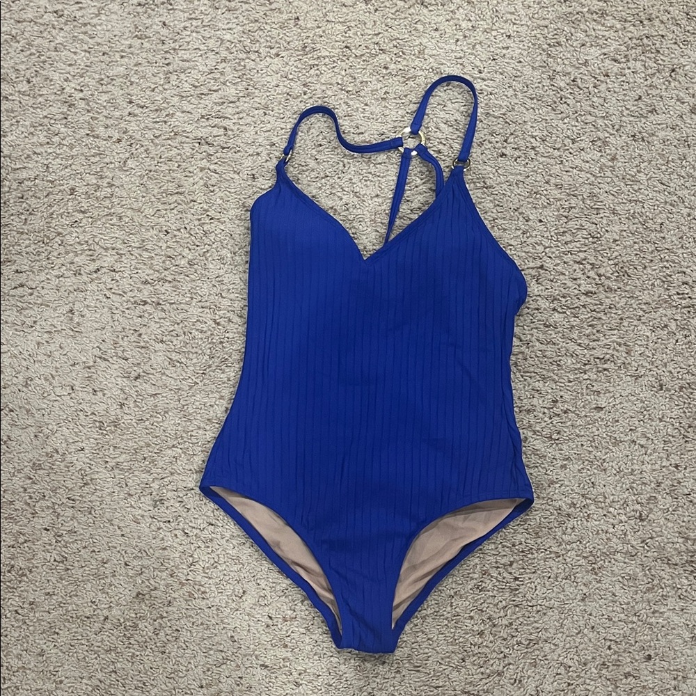 Kona Sol Blue Women's One Piece Swimsuit
